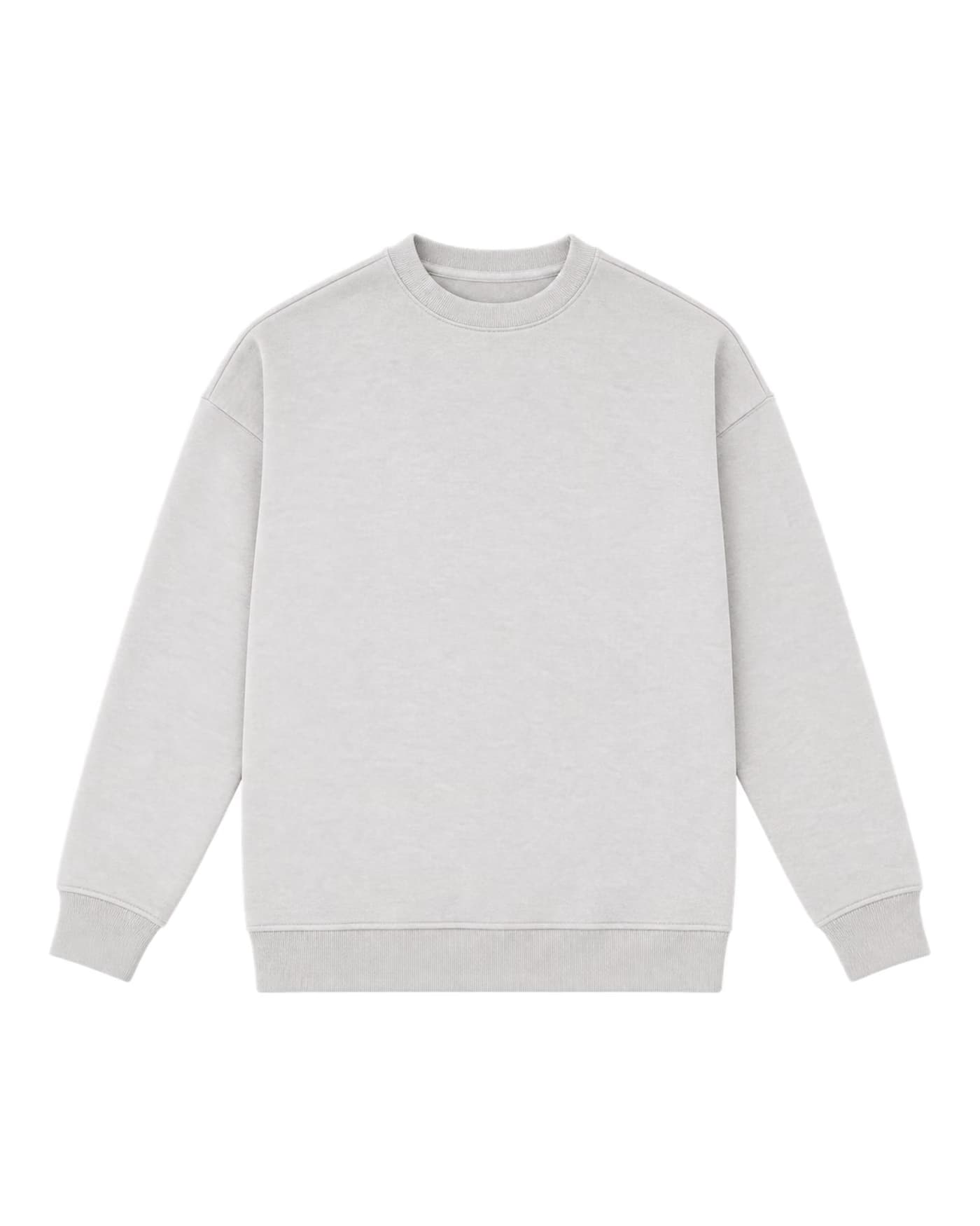 Sweat-shirt Sacha à personnaliser, coupe classique, 300 g/m², coloris gris clair